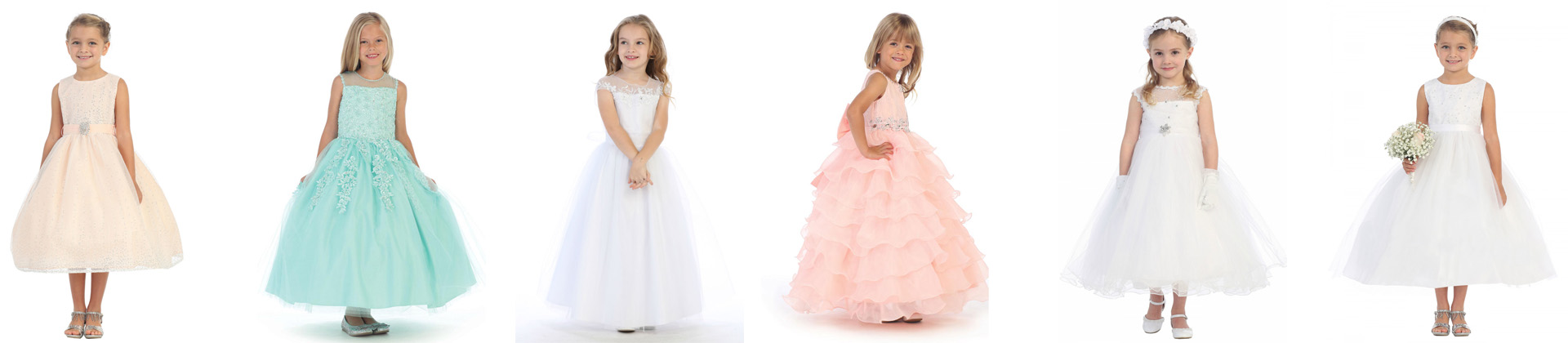 Choose the right dresses for your flower girls