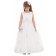 Girls Dress Style 060418 Ivory Floor-length Lace Bateau A-line Dress in Choice of Colour