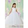 Girls Dress Style 0610118 Ivory Ankle Length Bowknot Bateau A-line Dress in Choice of Colour