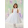 Girls Dress Style 0611418 Ivory Tea-length Beading Round A-line Dress in Choice of Colour