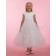 Girls Dress Style 0615218 Ivory Ankle Length Beading Round A-line Dress in Choice of Colour