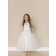Girls Dress Style 0618418 Ivory Ankle Length Lace Round A-line Dress in Choice of Colour