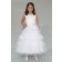 Girls Dress Style 0625018 Ivory Ankle Length Lace , Beading , Tiered Bateau A-line Dress in Choice of Colour