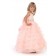 Girls Dress Style 062518 Pearl Pink Floor-length Beading Bateau A-line Dress in Choice of Colour