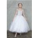 Girls Dress Style 0627618 Ivory Ankle Length Beading V-neck Ball Gown Dress in Choice of Colour