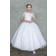Girls Dress Style 0628118 Ivory Floor-length lace Bateau Ball Gown Dress in Choice of Colour