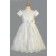 Girls Dress Style 068218 Ivory Floor-length Lace , Beading , Applique Bateau A-line Dress in Choice of Colour
