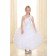 Girls Dress Style 069718 Ivory Ankle Length Tiered , Beading One Shoulder A-line Dress in Choice of Colour