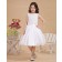Beautiful Amazing Ivory Knee-Length A-line Flower Girl / DressFirst Communion Dress