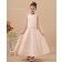 Budget Pearl Pink Ankle Length A-line Pageant / First Communion Dress