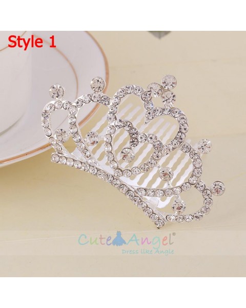 Fashion Princess Crystal Headpieces Crowns Hair Accessories