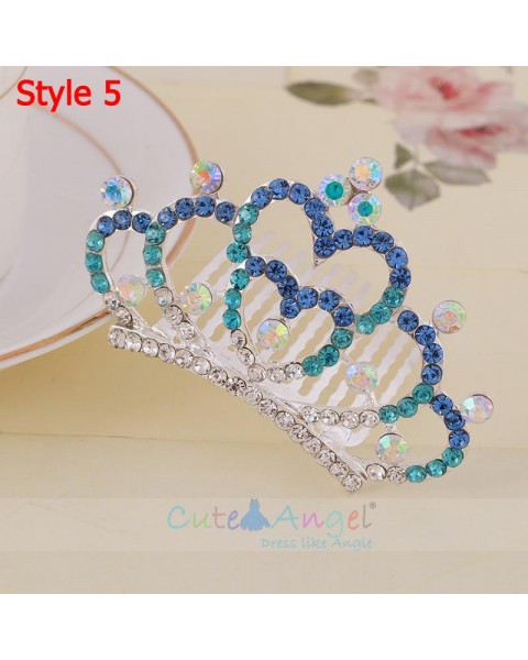 Fashion Princess Crystal Headpieces Crowns Hair Accessories