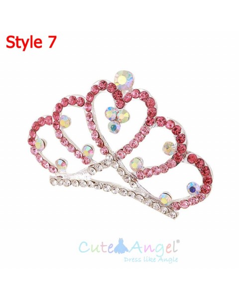 Fashion Princess Crystal Headpieces Crowns Hair Accessories