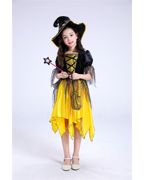 Halloween Little Witch Party Performance Costume