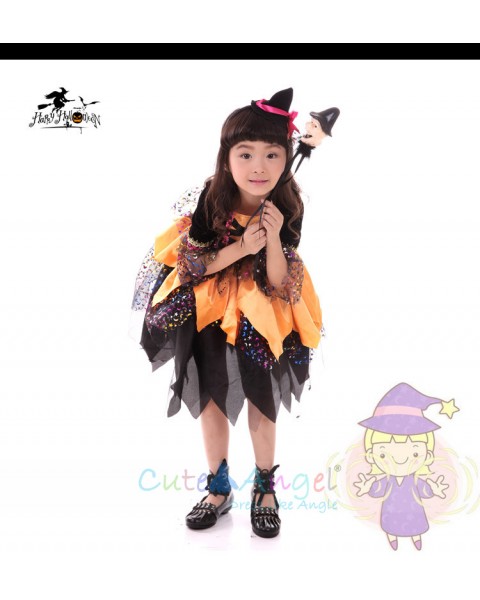 Halloween Girl Performance Clothing Girls Costume Ball Costume Children's pettiskirt