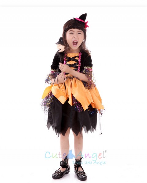 Halloween Girl Performance Clothing Girls Costume Ball Costume Children's pettiskirt