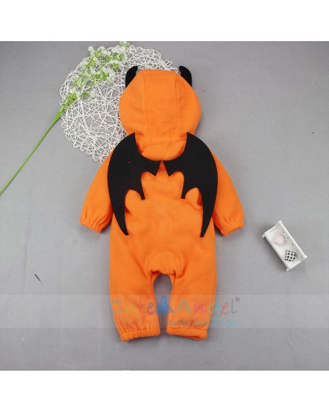 Hot Sale Fall and Winter Cothes Halloween Children's Clothing Baby Clothes Halloween Pumpkin baby Onesies