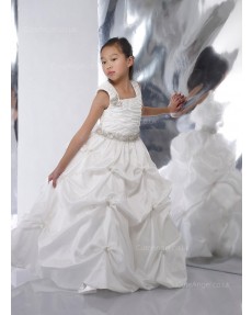 Girls Dress Style 0615718 Ivory  Beading Square A-line Dress in Choice of Colour