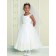 Girls Dress Style 0613418 Ivory Ankle Length Lace Bateau A-line Dress in Choice of Colour