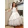 Girls Dress Style 061818 Ivory Floor-length Lace , Beading Bateau A-line Dress in Choice of Colour