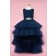 Girls Dress Style 0624118 Dark Navy Ankle Length Beading Bateau A-line Dress in Choice of Colour