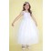 Girls Dress Style 0626818 White Ankle Length Lace Sweetheart A-line Dress in Choice of Colour