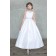 Girls Dress Style 0627118 Ivory Ankle Length Beading  A-line Dress in Choice of Colour
