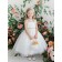 Girls Dress Style 064818 Ivory Ankle Length Beading Bateau A-line Dress in Choice of Colour