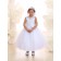 Girls Dress Style 069818 Ivory Ankle Length Hand Made Flower , Lace Round A-line Dress in Choice of Colour