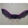 Fancy Masquerade Party Bat Girl Costume Children Cosplay Dance Dress for Kids Purple Halloween Clothing Lovely Dresses