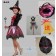 2018 New Halloween Little witch party performance costume Princess dress