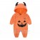 Hot Sale Fall and Winter Cothes Halloween Children's Clothing Baby Clothes Halloween Pumpkin baby Onesies