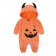 Hot Sale Fall and Winter Cothes Halloween Children's Clothing Baby Clothes Halloween Pumpkin baby Onesies