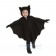  Child Animal Cosplay Cute Bat Costume Kids Halloween Costumes for Girls Black Jumpsuit Connect Wings Bat Clothes