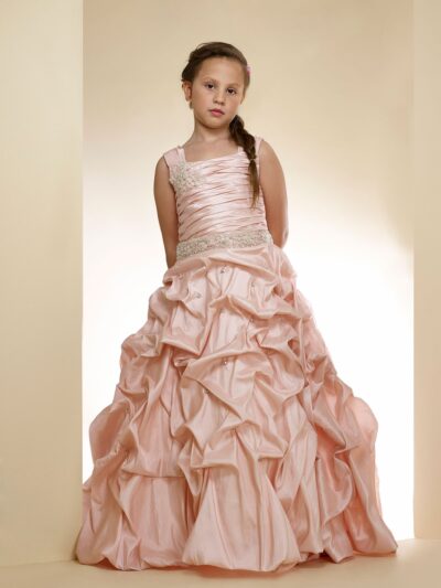 Girls Dress Style 0615718 Ivory Beading Square A-line Dress in Choice of Colour Girls Dress Style 0615718 Ivory Beading Square A-line Dress in Choice of Colour