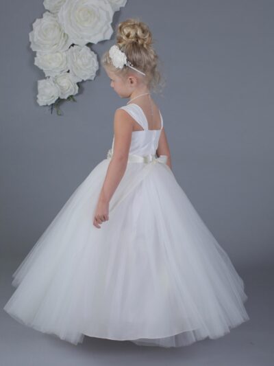 Girls Dress Style 0619918 White Floor-length Beading Sweetheart Ball Gown Dress in Choice of Colour