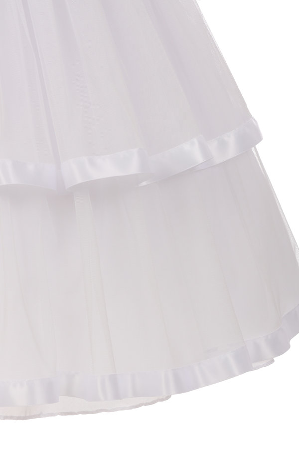 Girls Dress Style 0621018 Floor-length Hand Made Flower Bateau A-line Dress in Choice of Colour