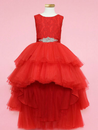 Girls Dress Style 0624318 Ruby Ankle Length Beading Bateau A-line Dress in Choice of Colour