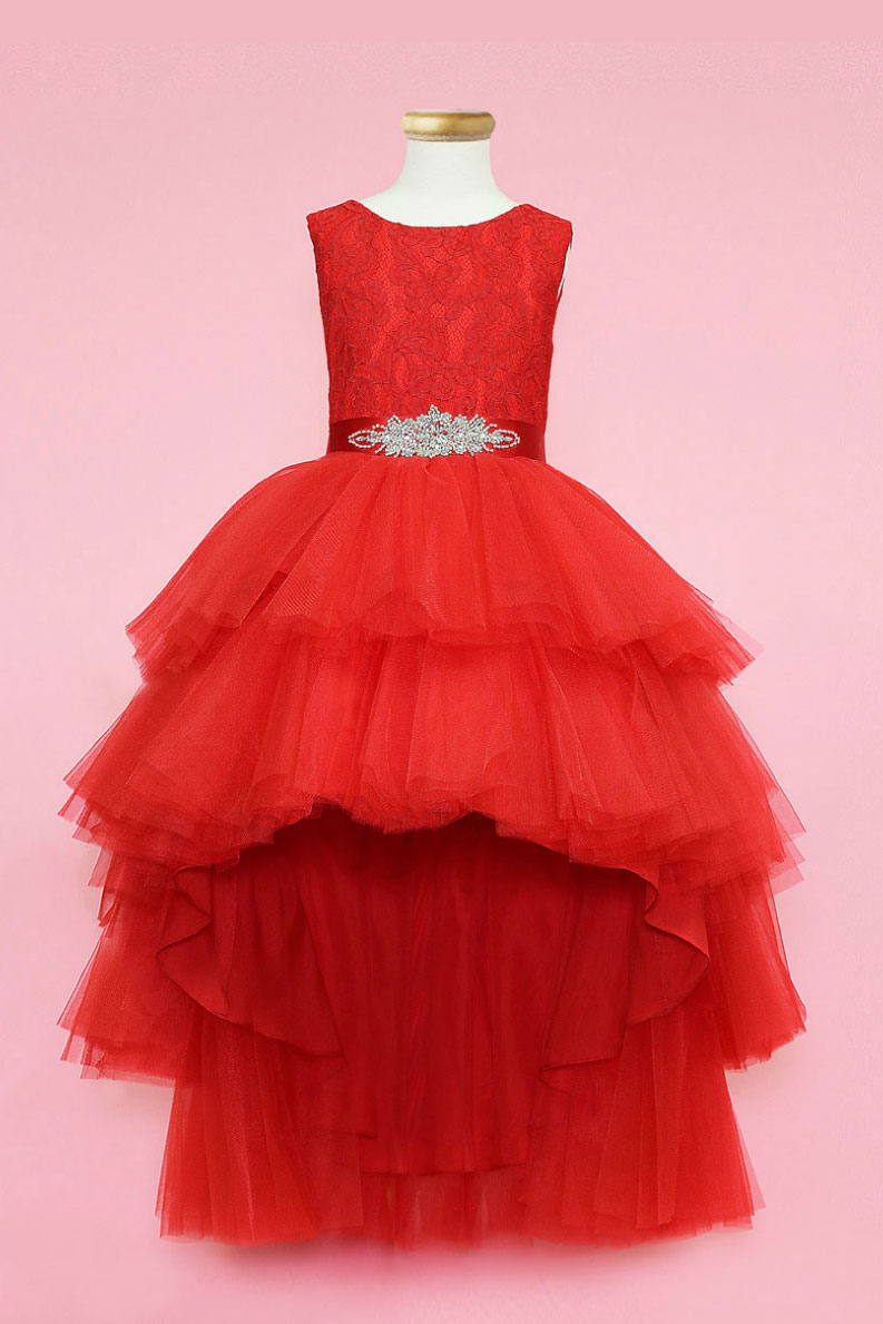 Girls Dress Style 0624318 Ruby Ankle Length Beading Bateau A-line Dress in Choice of Colour