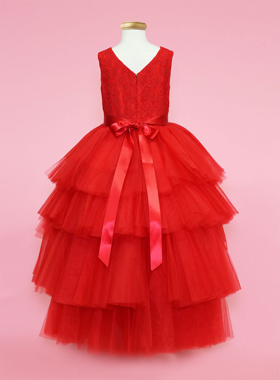 Girls Dress Style 0624318 Ruby Ankle Length Beading Bateau A-line Dress in Choice of Colour
