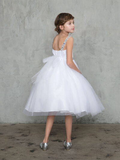 Girls Dress Style 0626318 Ivory Knee-Length Beading V-neck Ball Gown Dress in Choice of Colour Girls Dress Style 0626318 Ivory Knee-Length Beading V-neck Ball Gown Dress in Choice of Colour