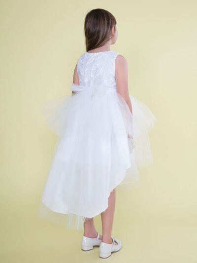 Girls Dress Style 0626418 White Mini Lace , Beading Bateau Princess Dress in Choice of Colour Girls Dress Style 0626418 White Mini Lace , Beading Bateau Princess Dress in Choice of Colour