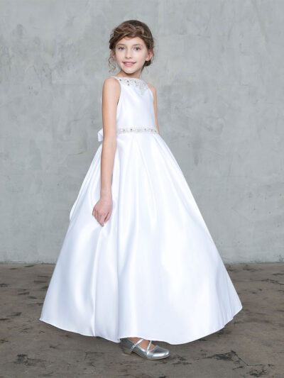 Girls Dress Style 0627118 Ivory Ankle Length Beading A-line Dress in Choice of Colour Girls Dress Style 0627118 Ivory Ankle Length Beading A-line Dress in Choice of Colour