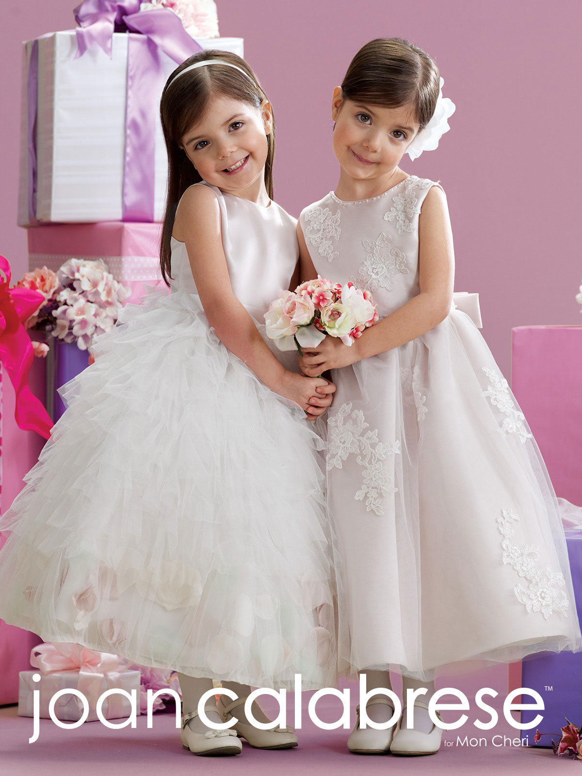 Girls Dress Style 0628518 Tea-length Applique Bateau A-line Dress in Choice of Colour