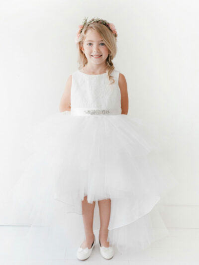 Girls Dress Style 063318 Ivory Floor-length Beading Bateau A-line Dress in Choice of Colour Girls Dress Style 063318 Ivory Floor-length Beading Bateau A-line Dress in Choice of Colour