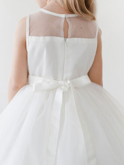 Girls Dress Style 064818 Ivory Ankle Length Beading Bateau A-line Dress in Choice of Colour Girls Dress Style 064818 Ivory Ankle Length Beading Bateau A-line Dress in Choice of Colour