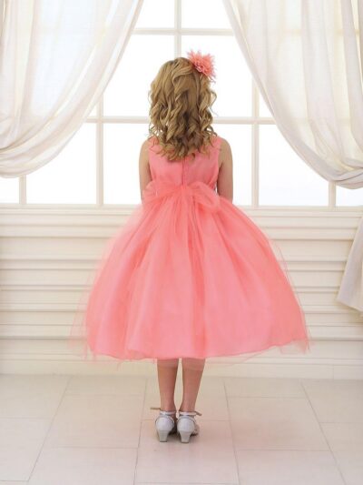 Girls Dress Style 069518 Ivory Ankle Length Beading Round A-line Dress in Choice of Colour Girls Dress Style 069518 Ivory Ankle Length Beading Round A-line Dress in Choice of Colour