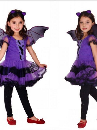 Purple Bat Costume Dress Purple Bat Costume Dress