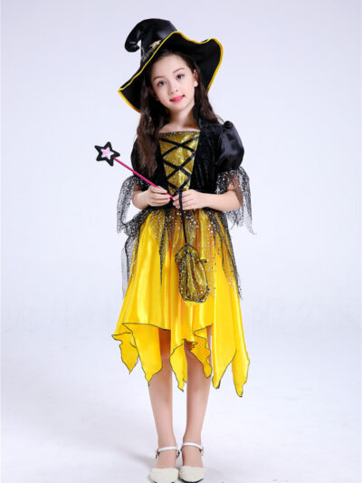 Little Witch Costume, Yellow