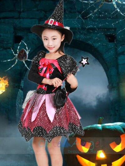 Sparkly Witch Dress with Cloak